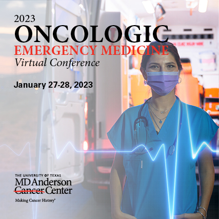 Oncologic Emergency Medicine Conference 2023 Banner